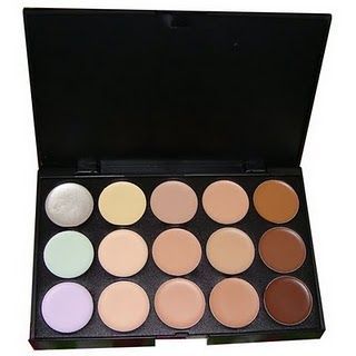 Paleta com 15 bases/Corretivos